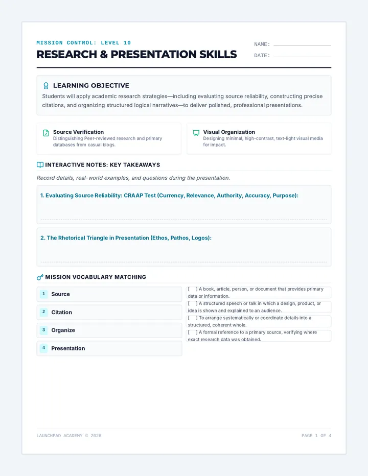 Day 10 Student Workbook Bundle