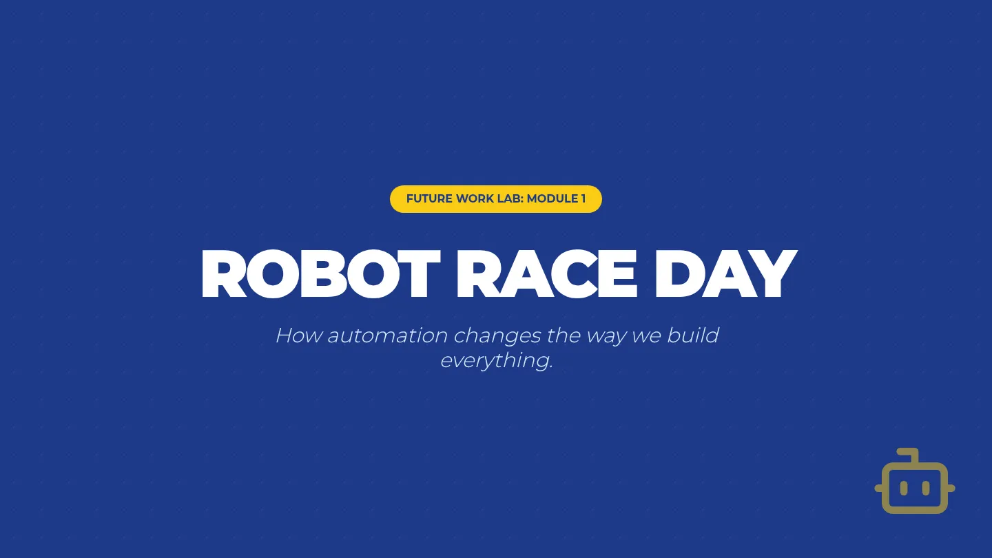 Robot Race Slides