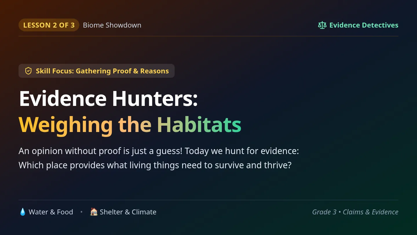 Evidence Hunters Slides