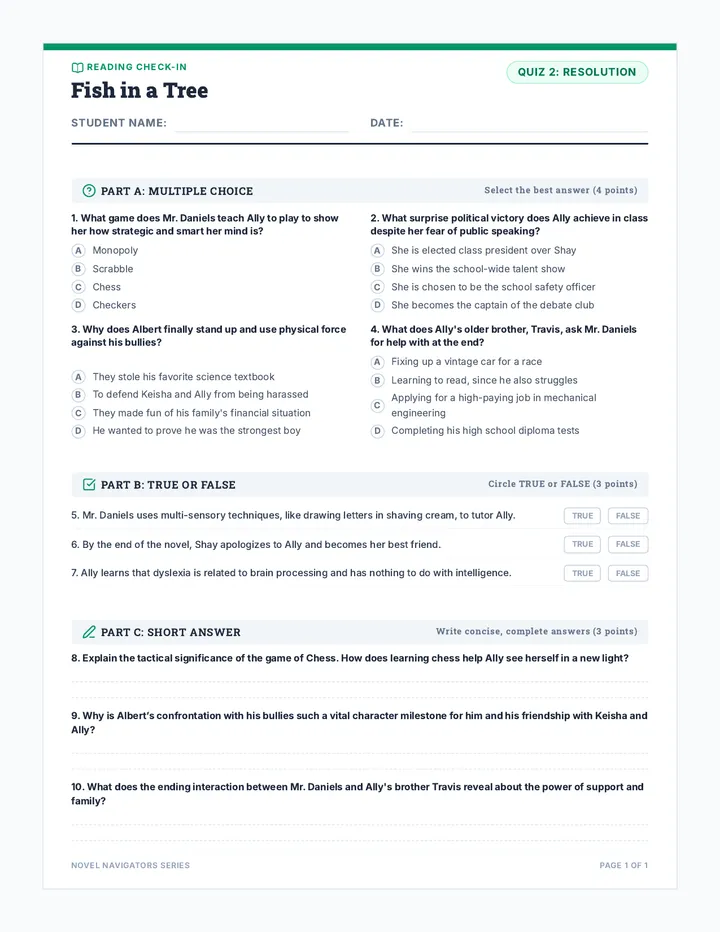 Fish Resolution Quiz