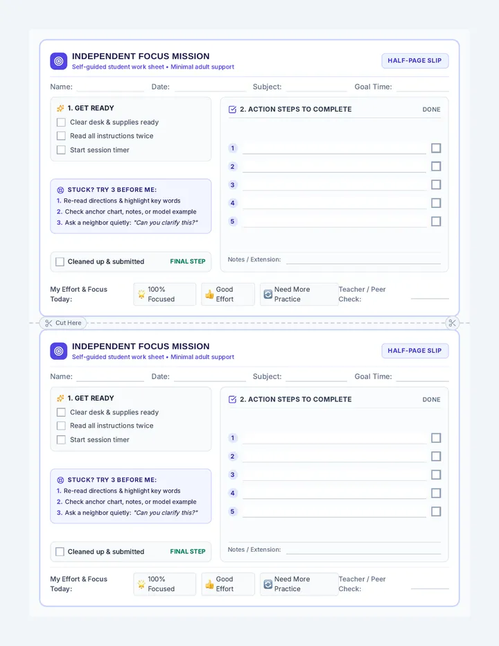 Task Master Checklist