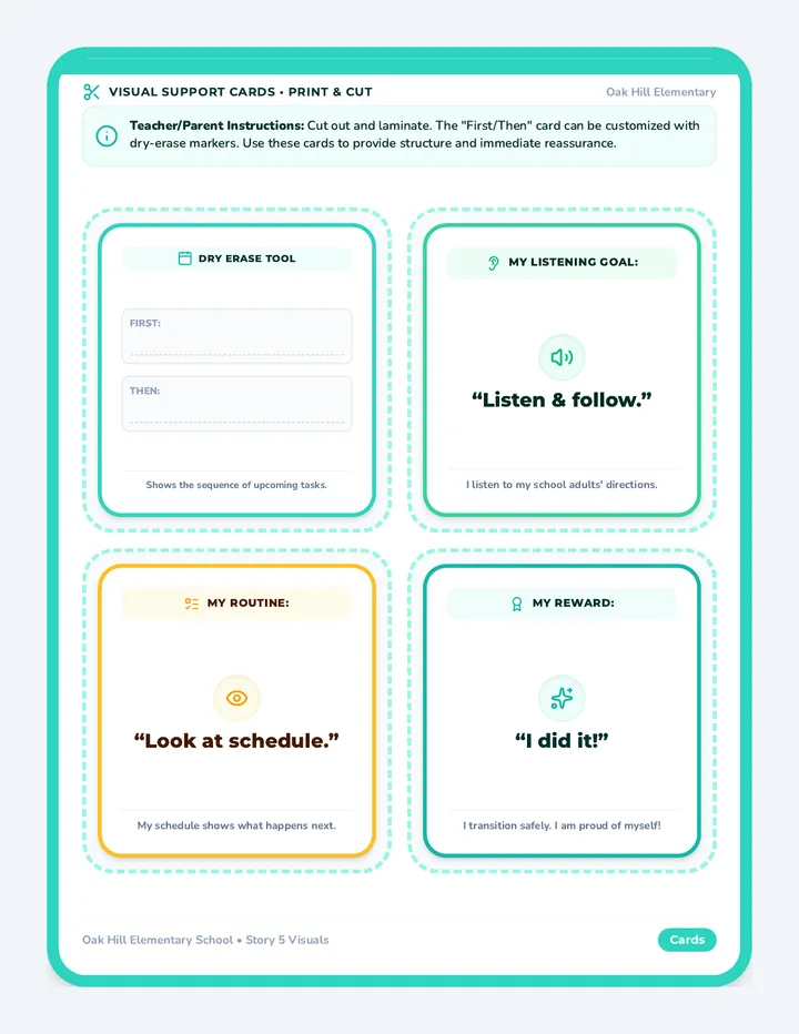 Transitions Companion Cards