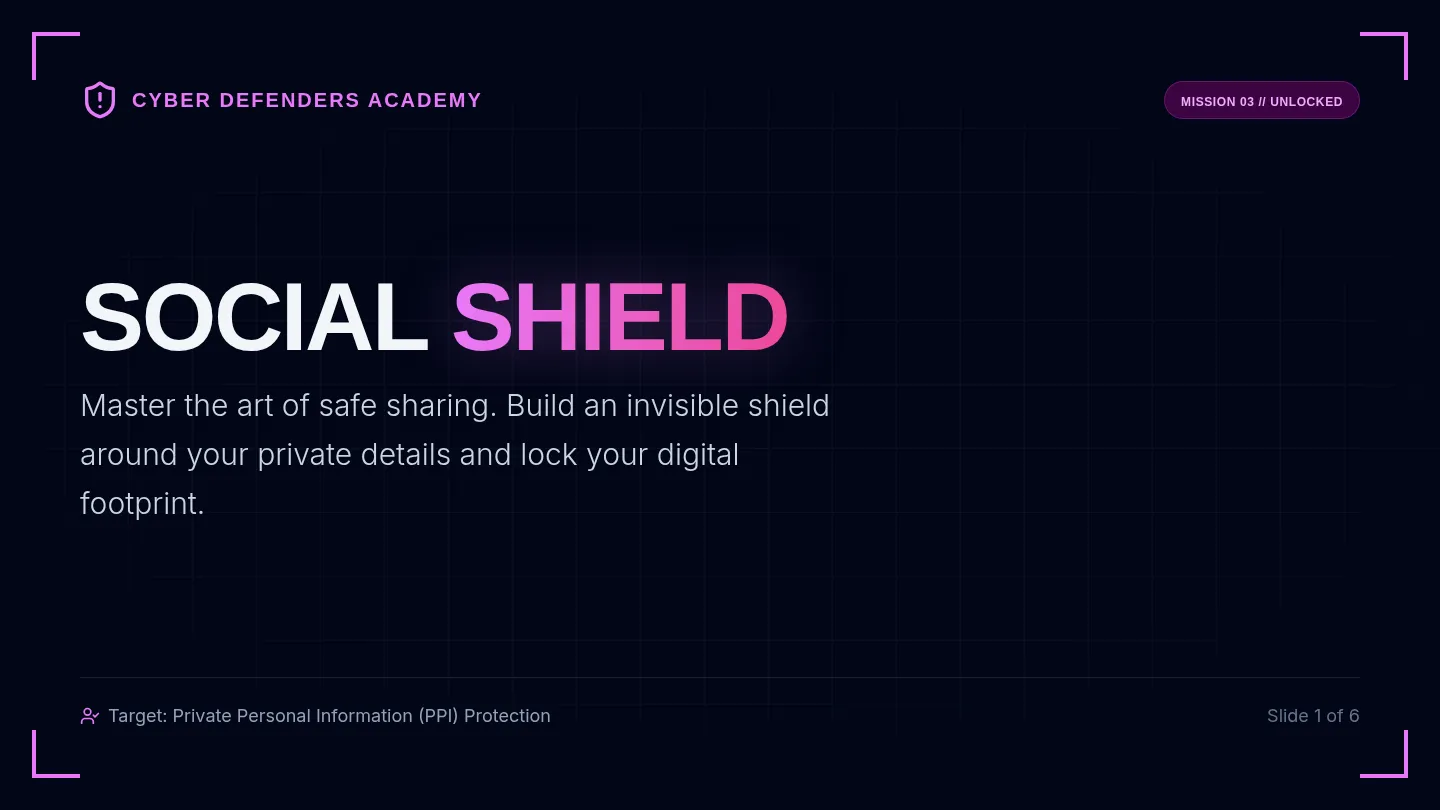 Social Shield Slides