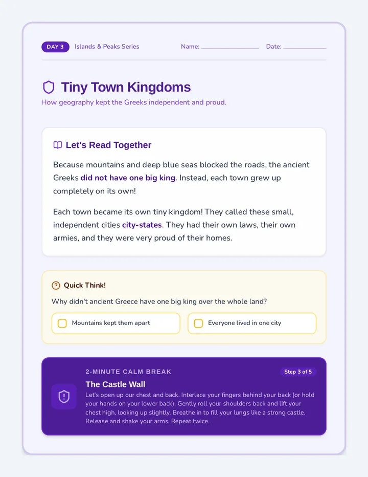 Tiny Town Kingdoms Booklet