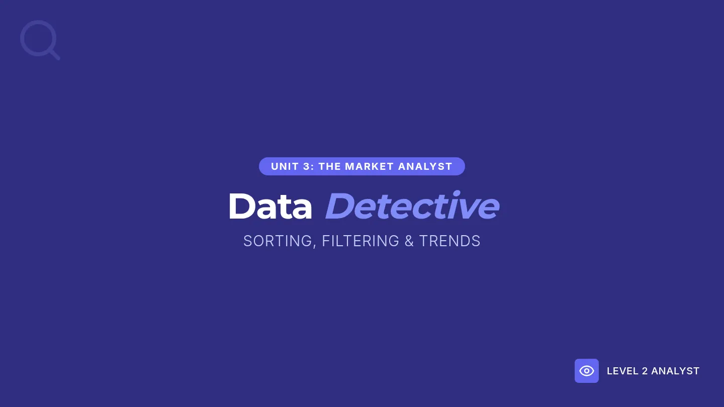 Data Detective Slides