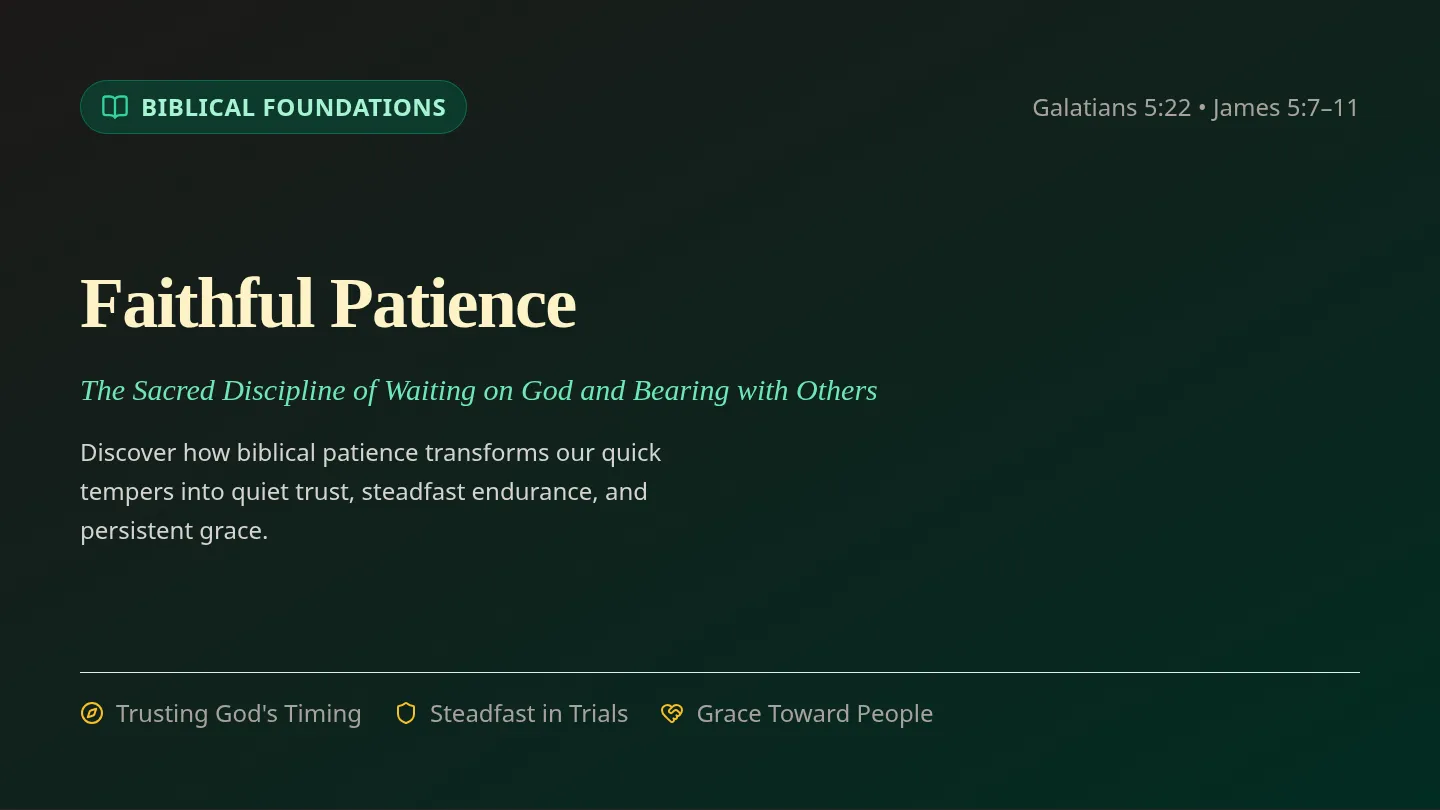 Faithful Patience Slides
