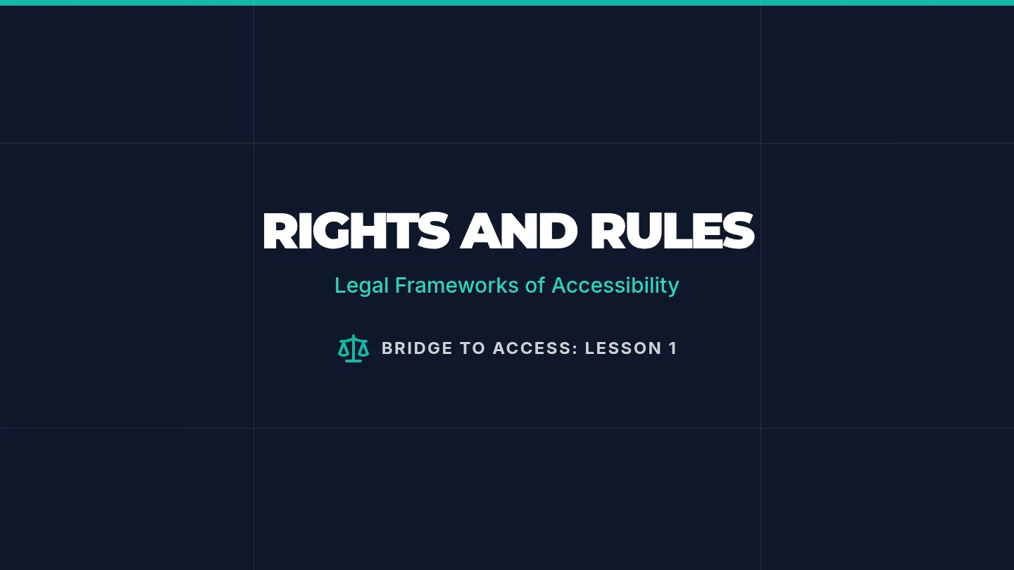 Rights and Rules Slides
