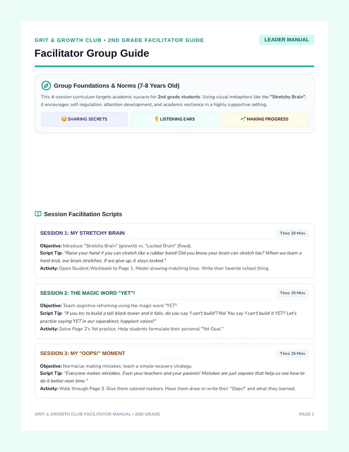 Grit Growth Facilitator Guide