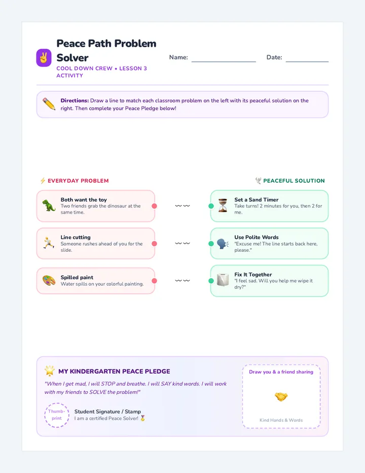 Conflict Solver Activity