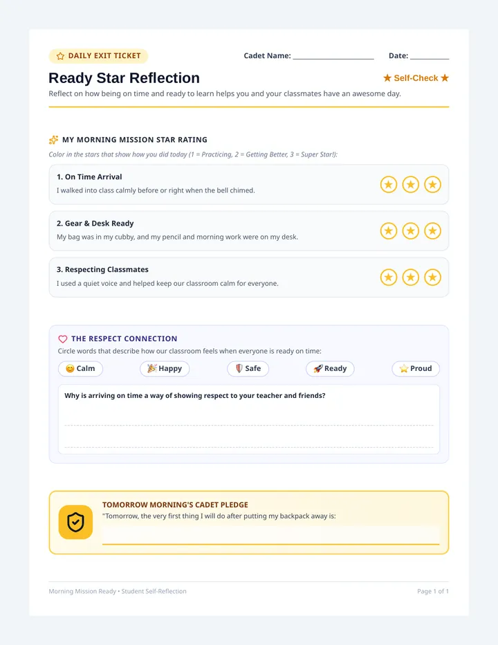 Ready Star Reflection