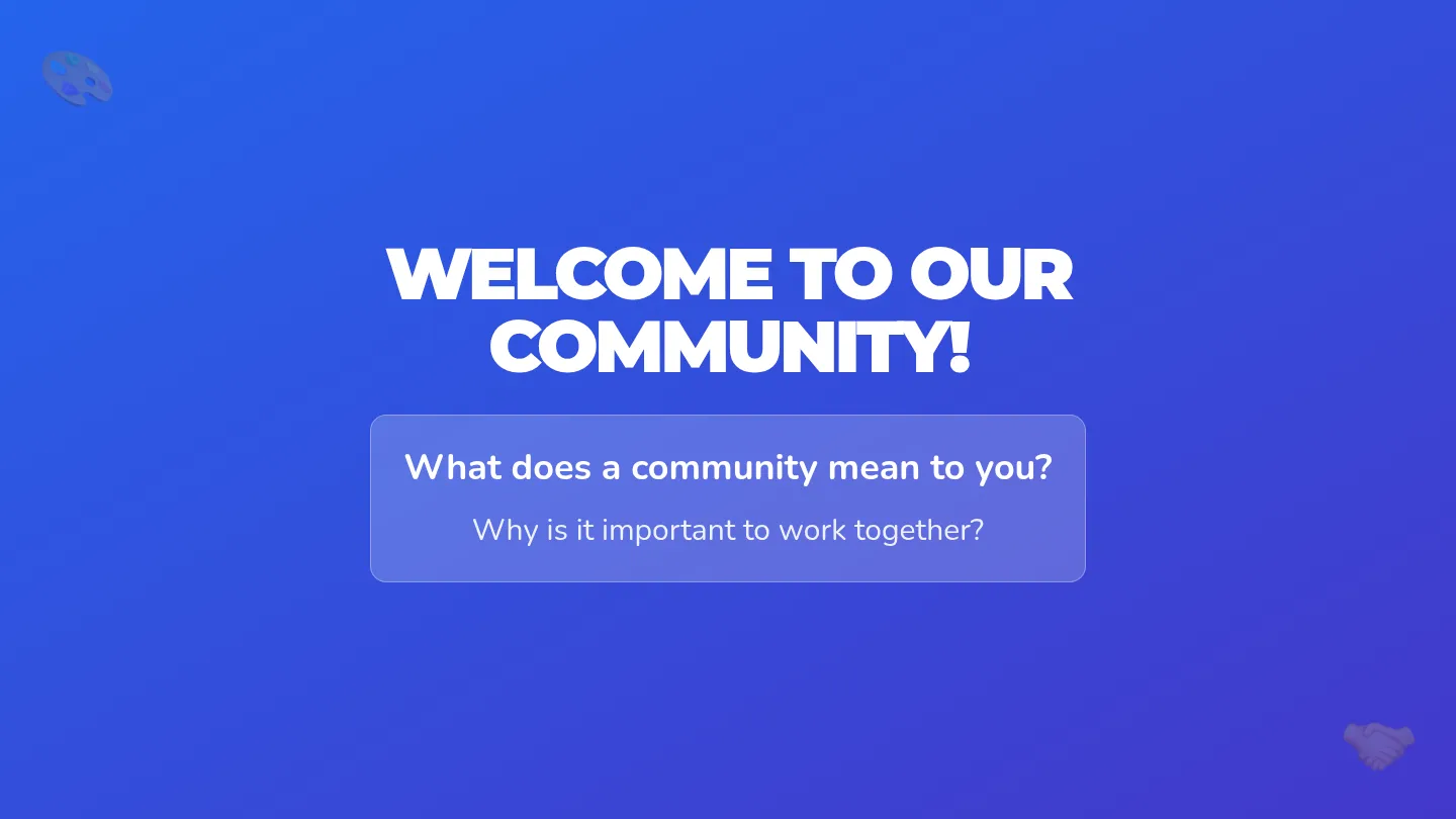 Cooperative Community Canvas Presentation