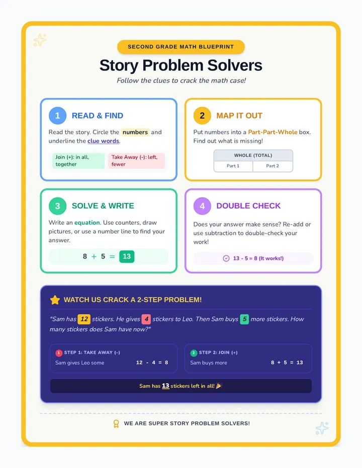 Story Problem Solvers Poster