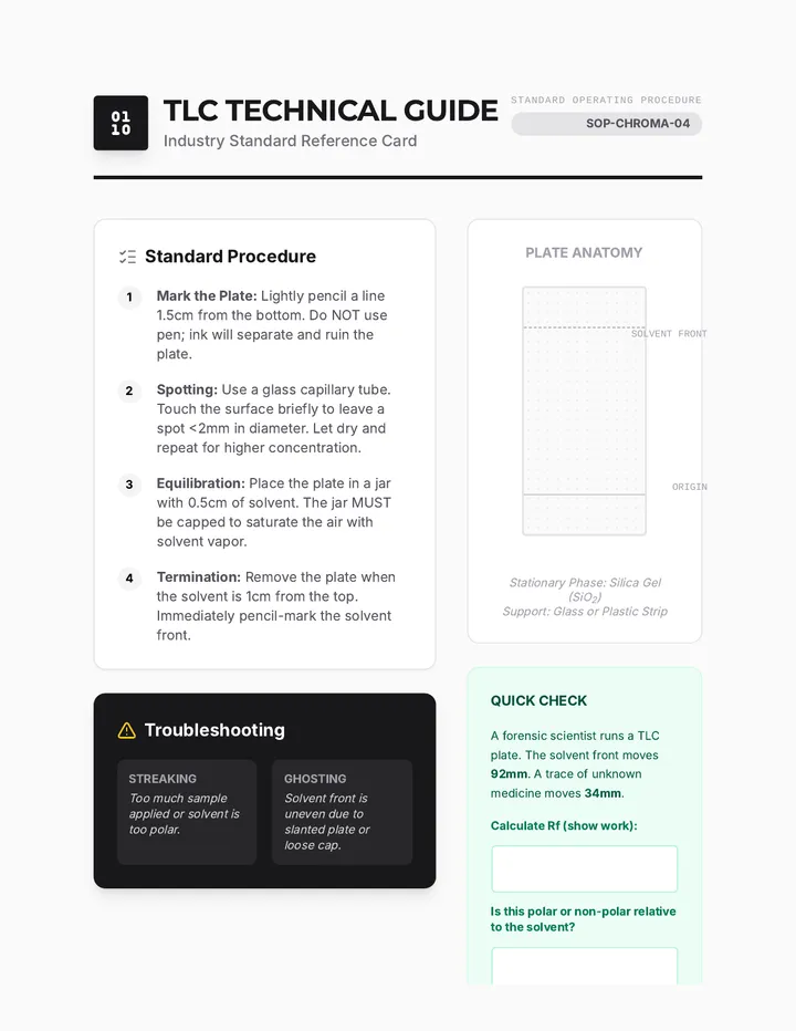 TLC Pro Reference Card