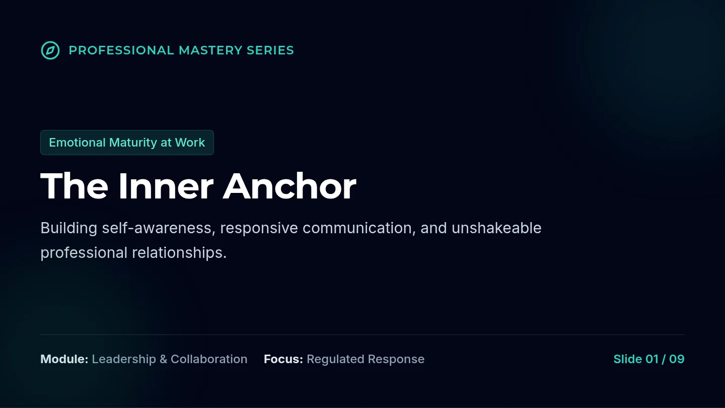 Inner Anchor Slides