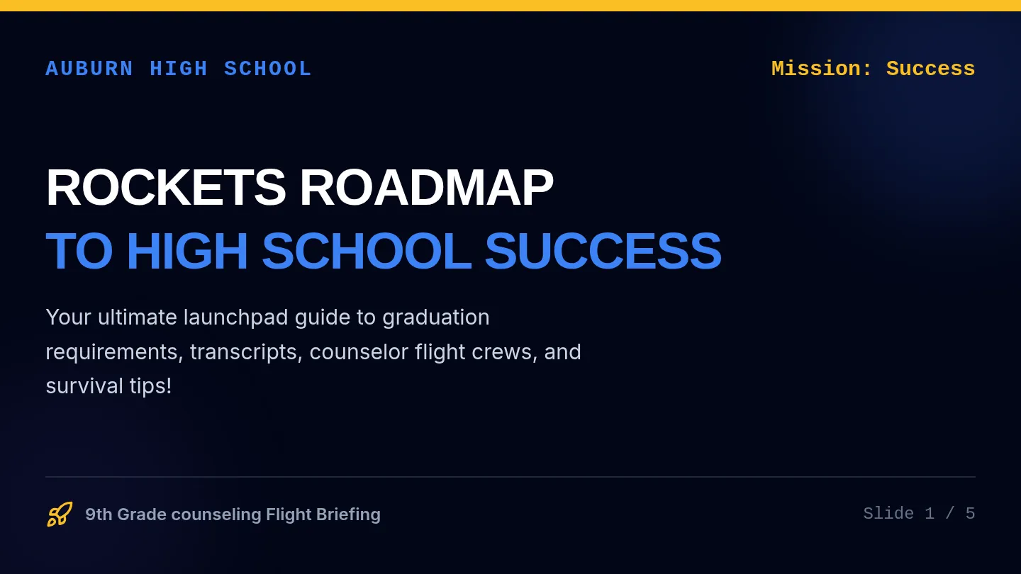 Rockets Roadmap Slides