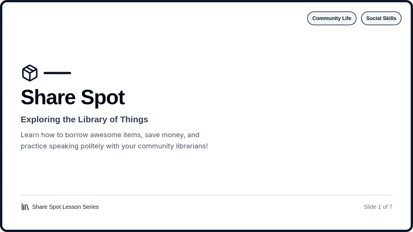 Share Spot Slides