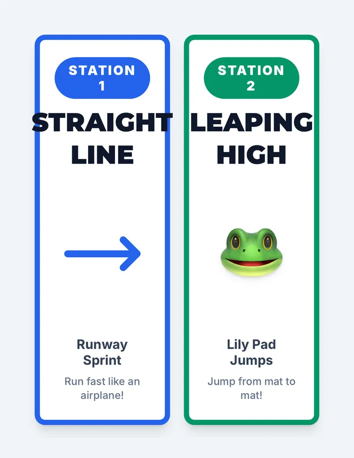 Motion Station Cards