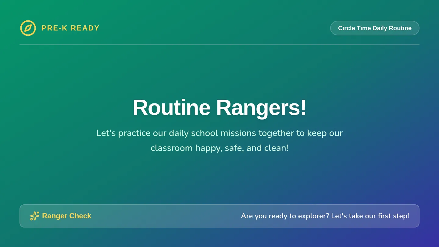 Routine Rangers Circle Slides