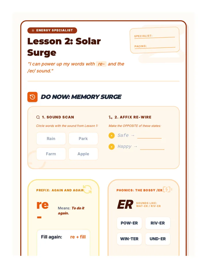 Solar Surge Handout 2