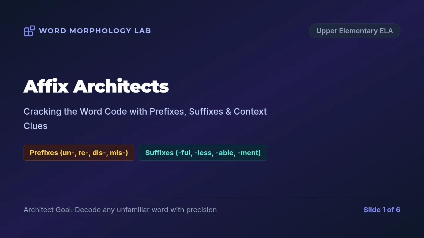 Affix Architects Slides