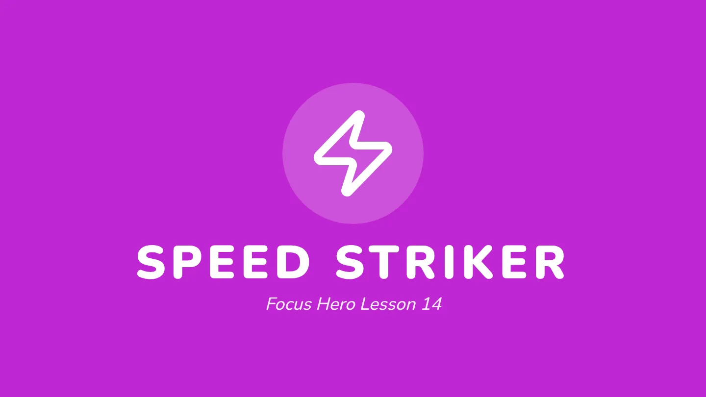 Speed Striker Slides