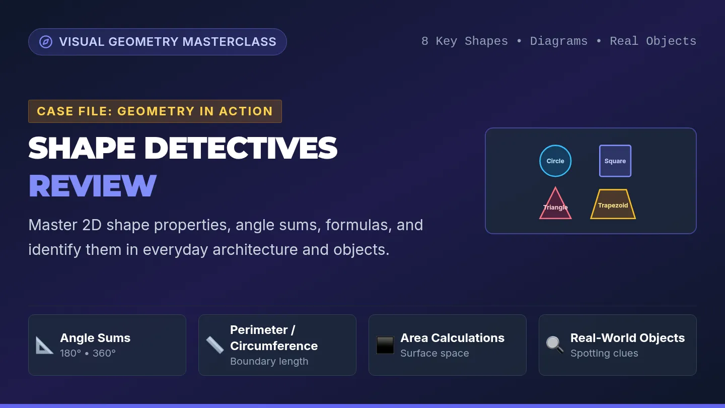 Shape Detectives Slides