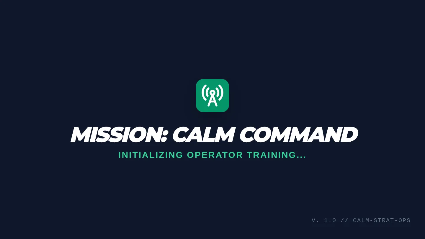 Calm Command Slides