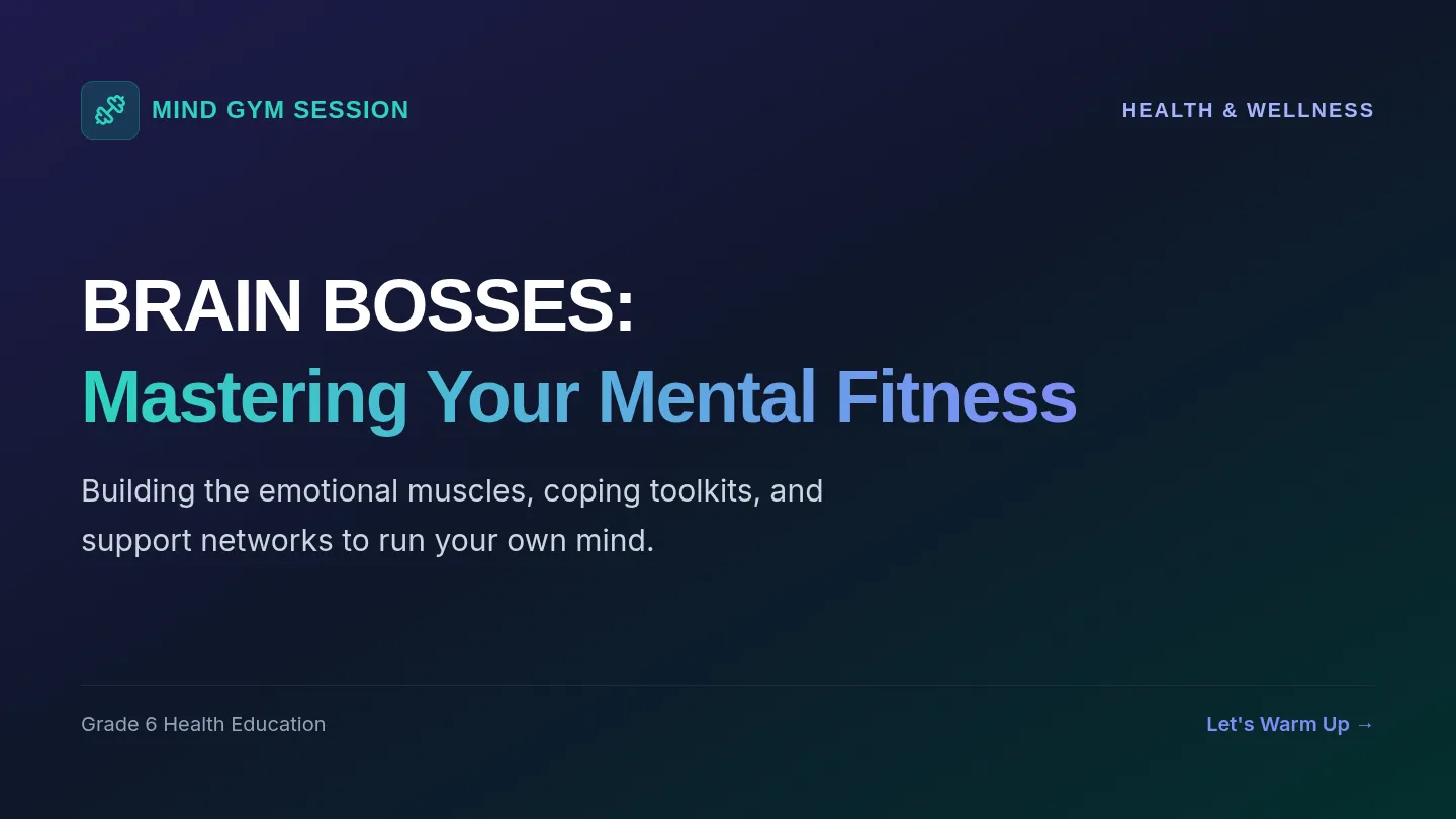 Brain Bosses Slides