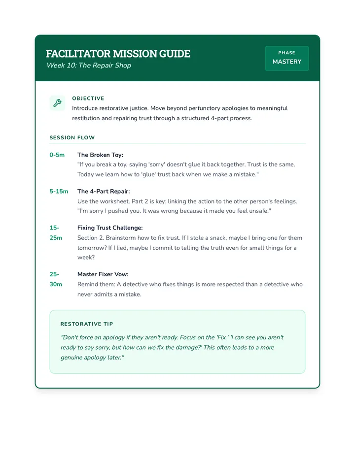 Facilitator Guide Wk10
