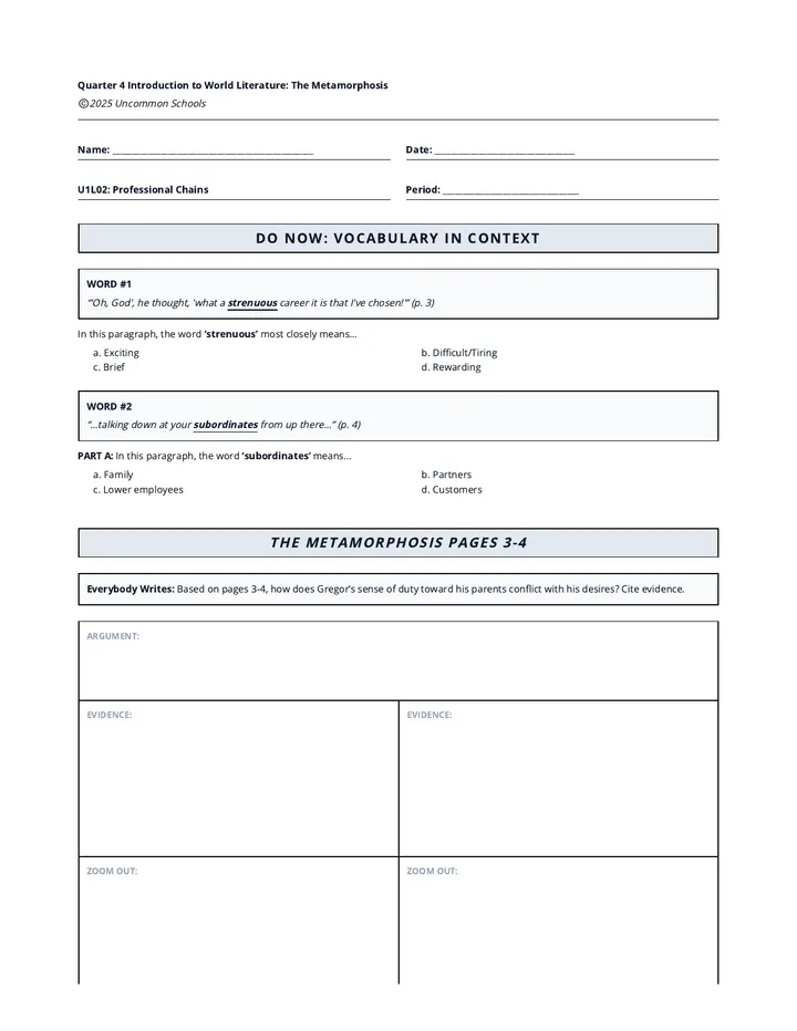 Samsa Study Worksheet 2 v2