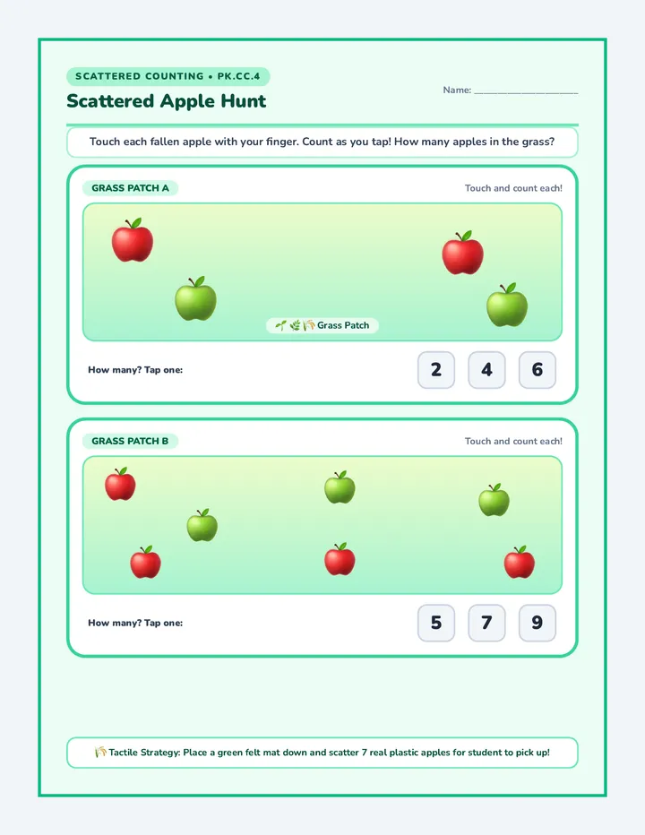 Scattered Apple Hunt Mats