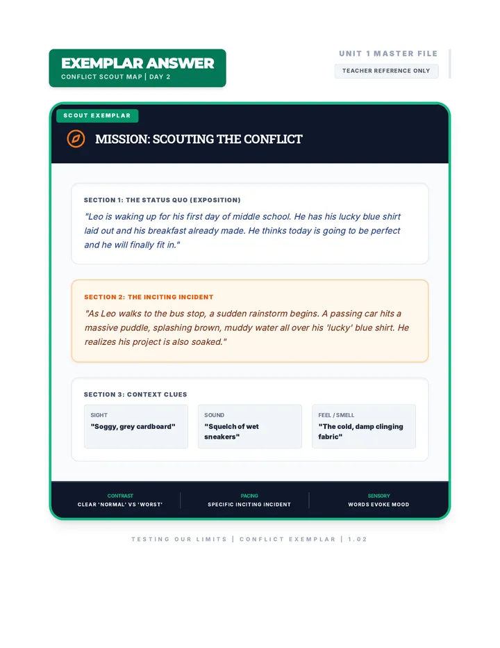 Day 2 EWP Conflict Scout Exemplar