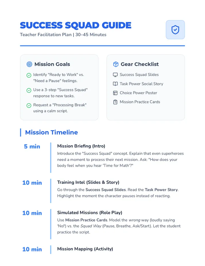 Success Squad Guide
