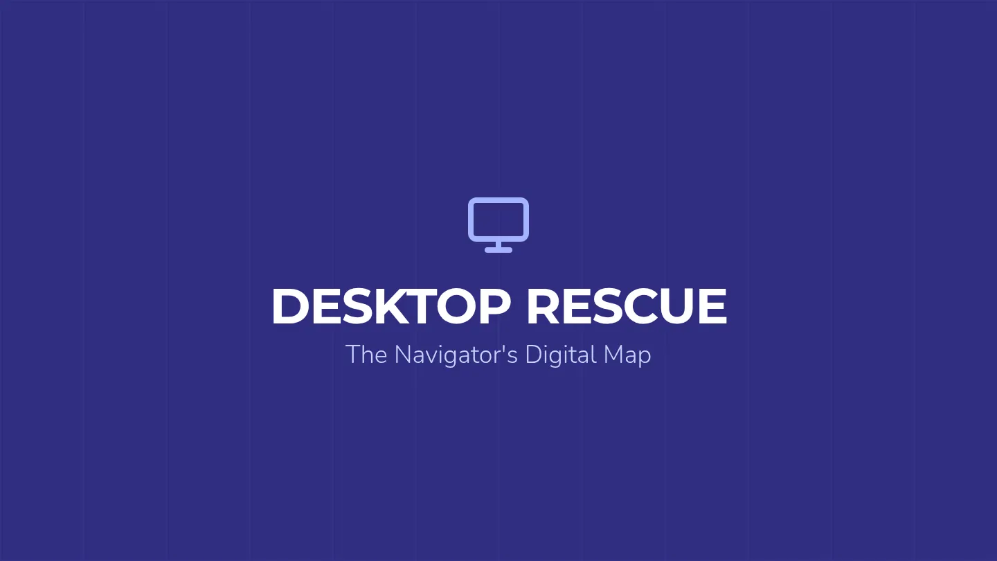 Digital Desktop Cleanup Slides