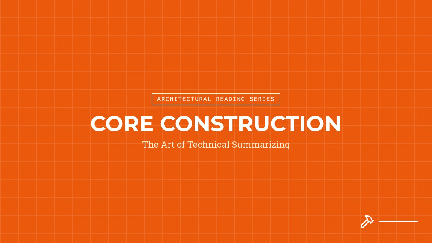 Summary Masterclass Slides