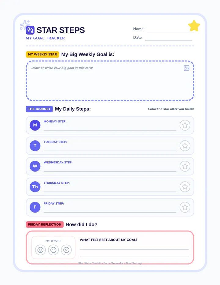 Star Steps Tracker