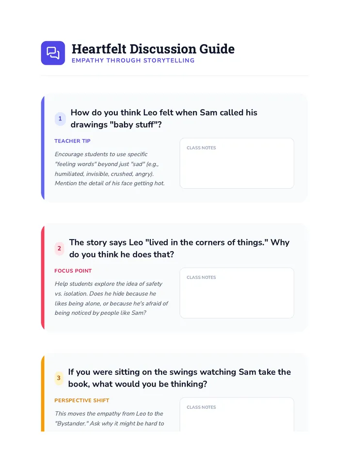 Heartfelt Discussion Guide