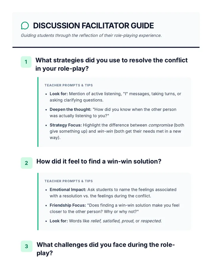 Peace Maker Discussion Guide