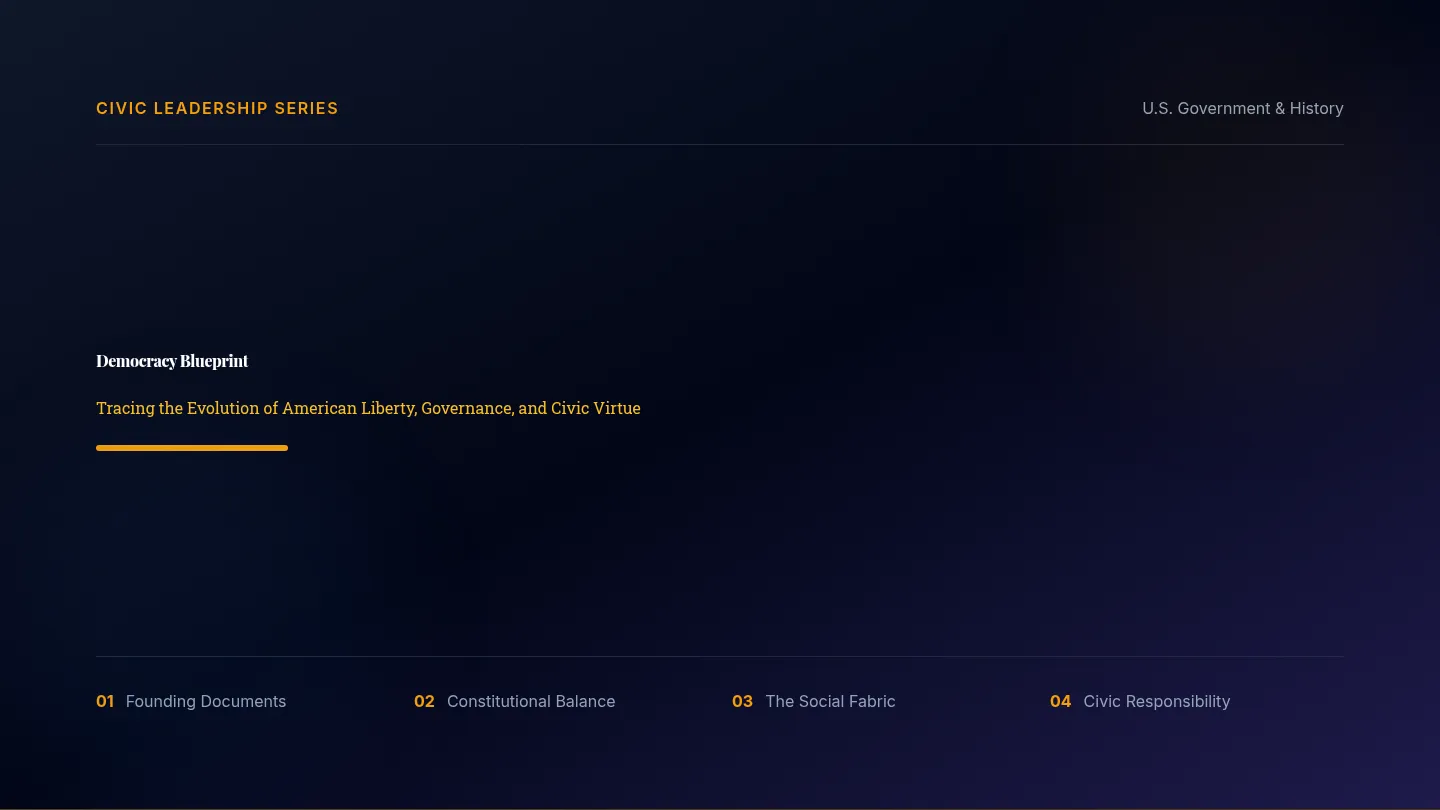 Democracy Blueprint Slides