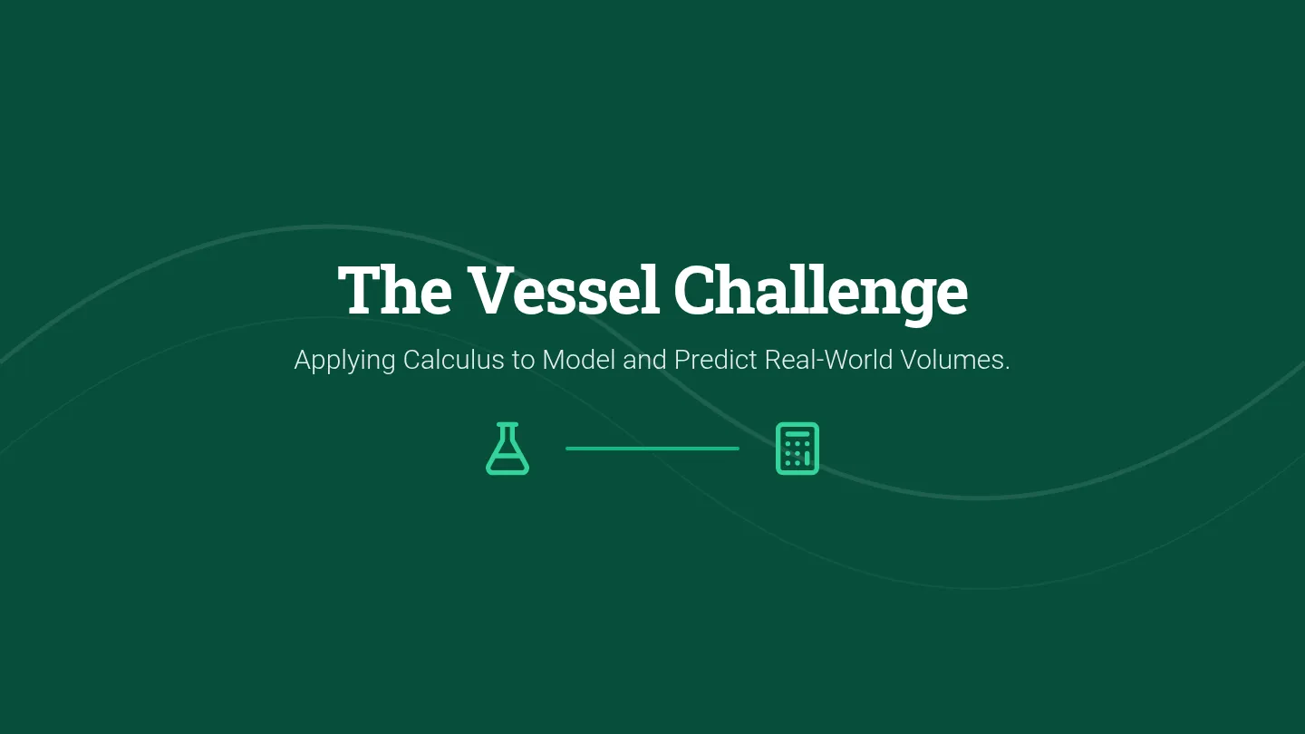 Vessel Volume Challenge Slides