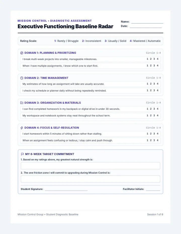 Baseline Radar Handout