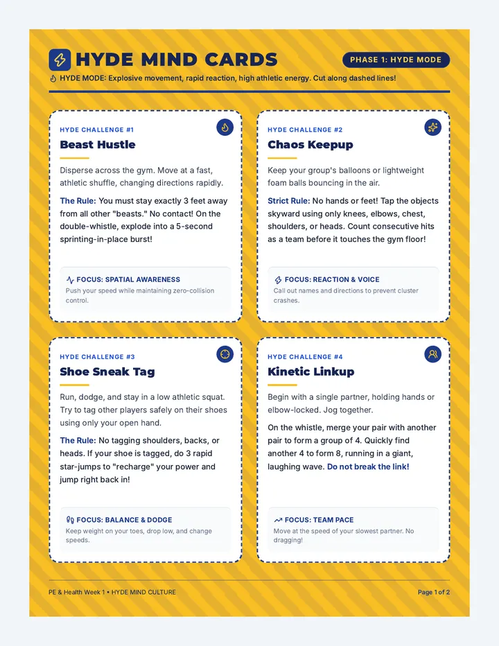 Hyde Mind Cards