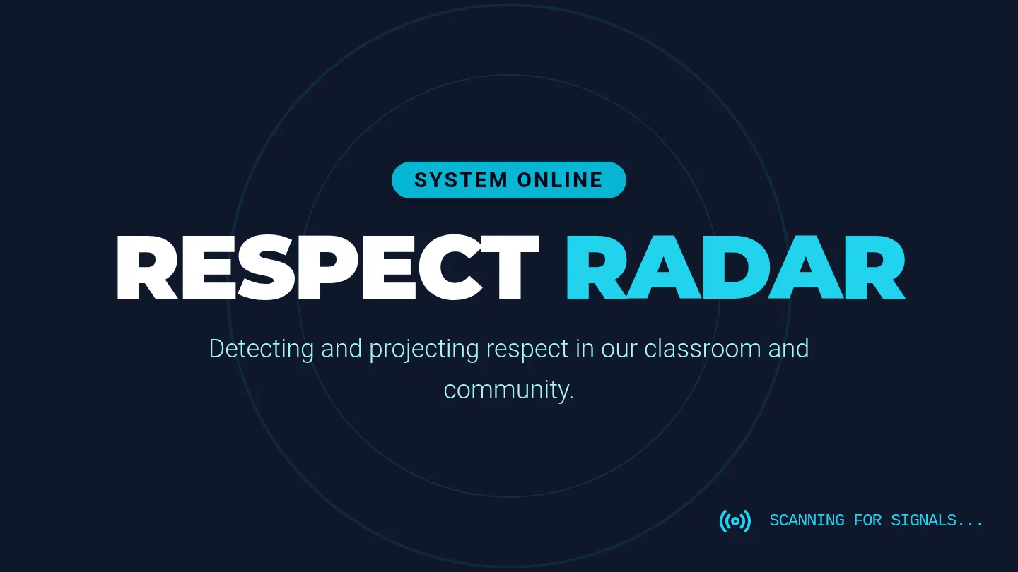 Respect Radar Slides