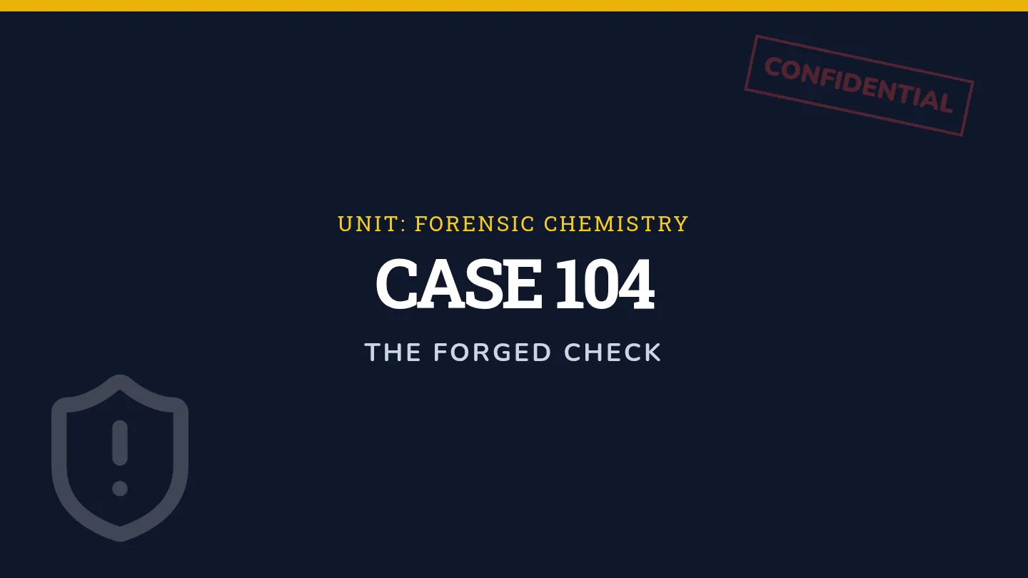 Forensic Analysis Slides