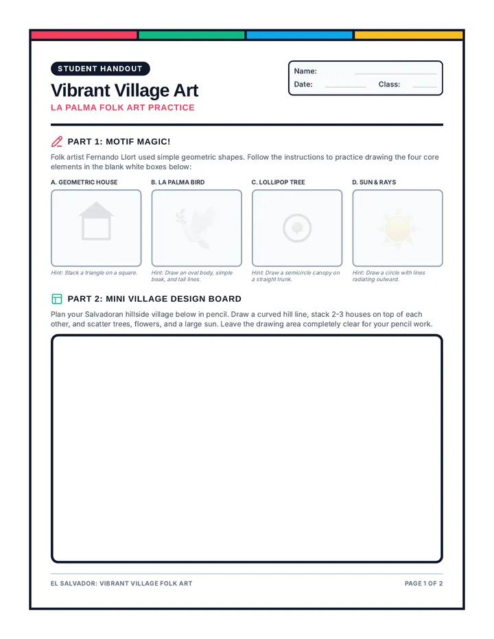 Vibrant Village Student Handout
