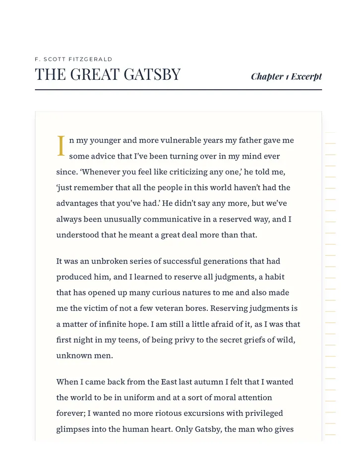 Chapter 1 Excerpt Nick's Arrival