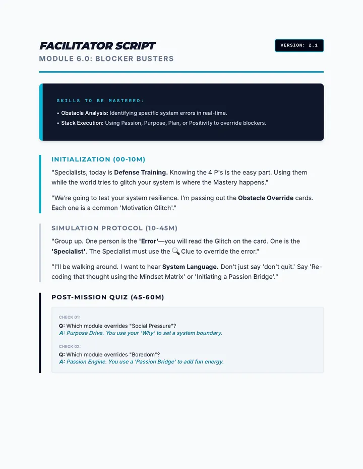 Mastery Script Lesson 6