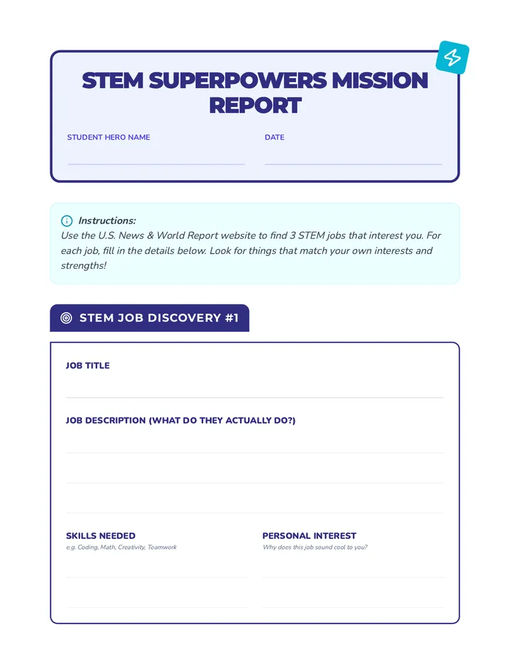 Career Exploration Worksheet