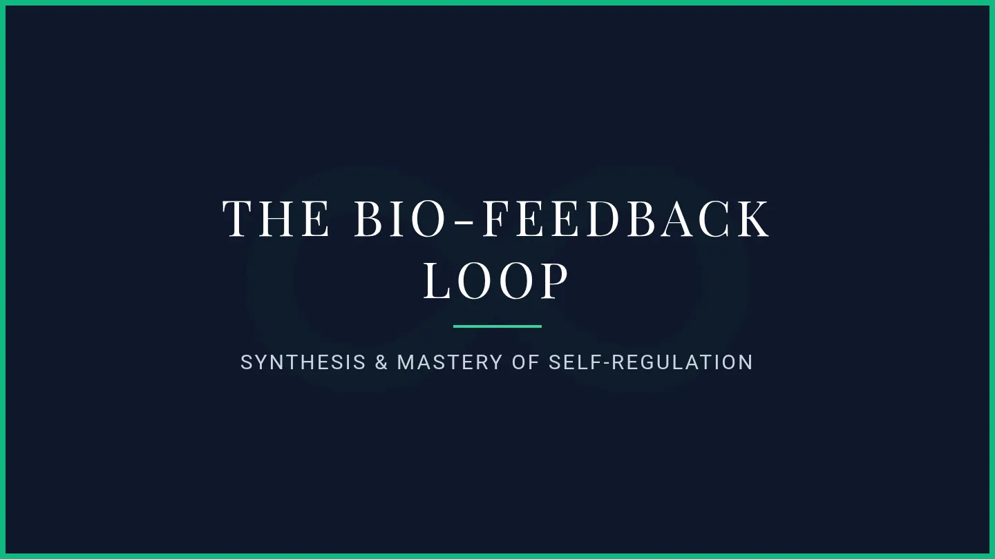 Bio-Feedback Synthesis Slides