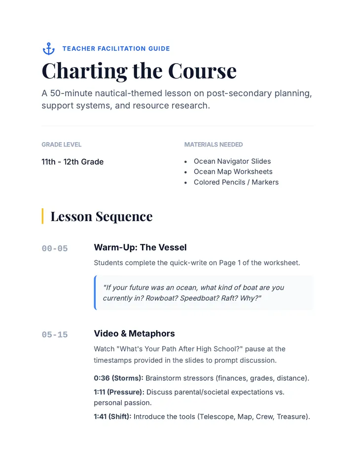 Navigator Teacher Guide